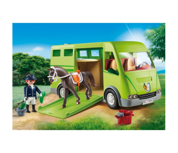 PLAYMOBIL Pojazd do przewozu koni - 440709 - zdjęcie 3